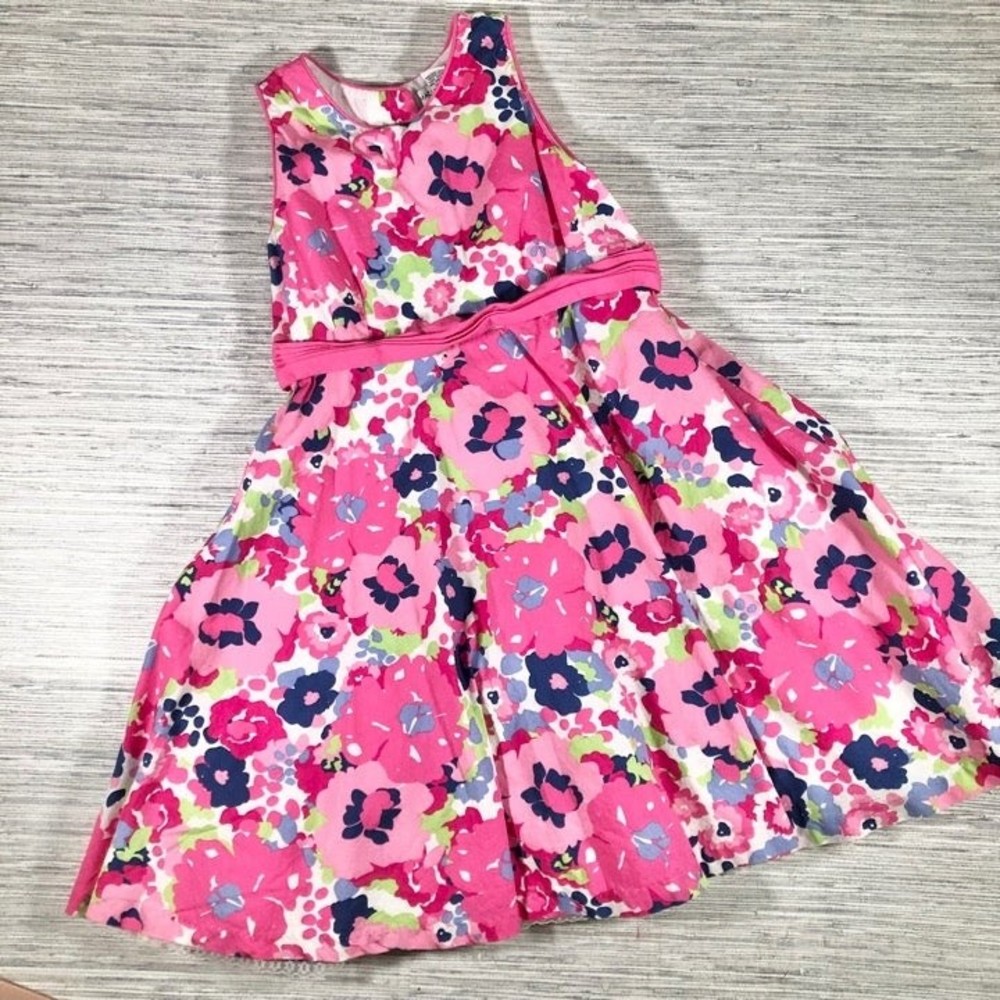 Girls size 7 floral dress E2